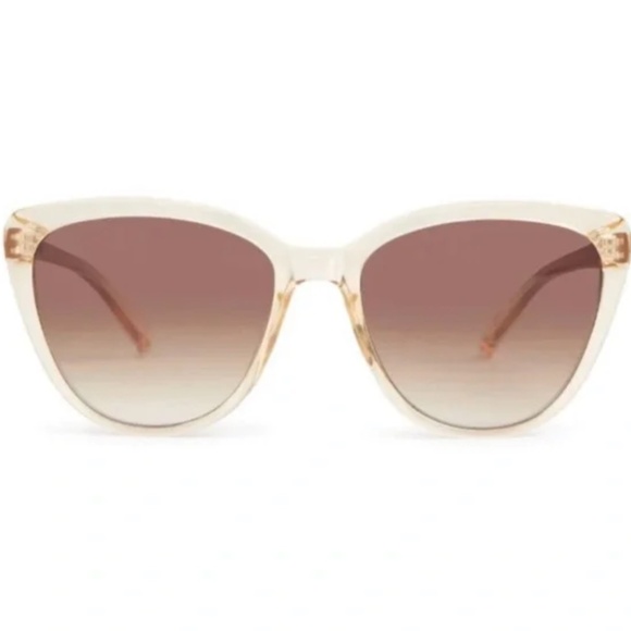 New Rachel Zoe Nina CRYND sunglasses RACHEL ZOE Nina Sunglasses - Nude Crystal / Brown | Depop main image 4